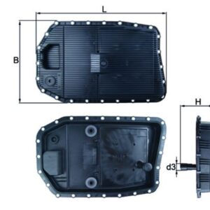 OTOMATIK SANZIMAN YAG FILTRESI GA6HP19 BMW E60 E90 E70 E71 24117571217 24152333907