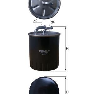 YAKIT FILTRESI MERCEDES OM646 W203 W204 C219 W211 W221 W639 B906 A6460920501