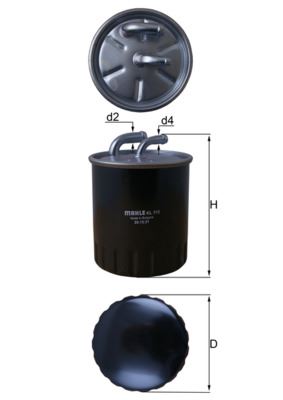 YAKIT FILTRESI MERCEDES OM646 W203 W204 C219 W211 W221 W639 B906 A6460920501
