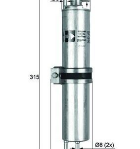 YAKIT FILTRESI BMW N62 M54 E65 03 08 16126750475 13327503413