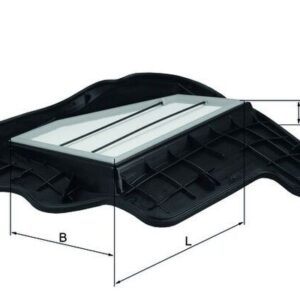 HAVA FILTRESI SAG BMW N62 F01 F07 F10 E70 E71 13717577457