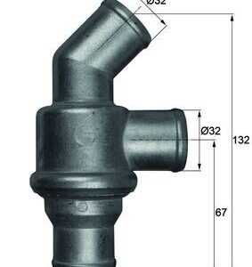 TERMOSTAT BMW E21 E30 E12 E28 M10 11539055587 11531253249