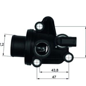 TERMOSTAT 87 C MERCEDES OM668 W168 W414 A1662030075