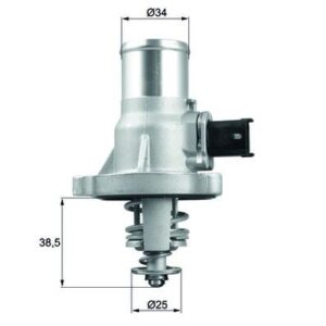 TERMOSTAT 105C METAL GÖVDELİ MÜŞÜRLÜ ASTRA J-MOKKA-INSIGNIA-CRUZE 09 CROMA 05 1.6