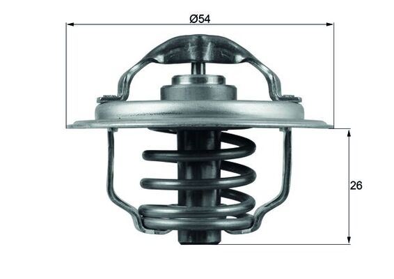 TERMOSTAT 87C GOLF V-VI-PLUS-JETTA III-PASSAT-TIGUAN-A3-A6-LEON 2.0TDI BMA BKP BKP-BKD-CBAB-CBDA 03G121113