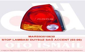STOP LAMBASI DUYSUZ SAĞ ACCENT 03-06 9240225510