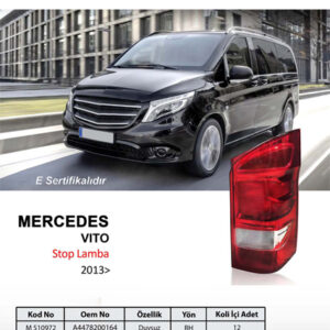 STOP LAMBASI SAĞ MERCEDES VİTO 13 DUYSUZ