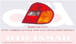 STOP LAMBASI DUYSUZ SAĞ CLIO 00-03 SARI SİNYALLİ 7700433744