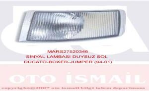 SİNYAL LAMBASI DUYSUZ SOL DUCATO-BOXER-JUMPER 94-01 1303854080