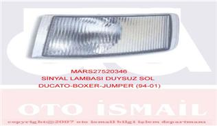 SİNYAL LAMBASI DUYSUZ SOL DUCATO-BOXER-JUMPER 94-01 1303854080