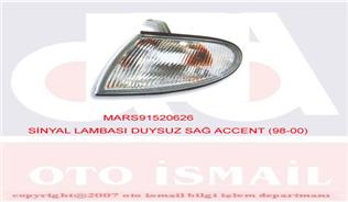 SİNYAL LAMBASI DUYSUZ SAĞ ACCENT 98-00 9230222300-9230222310