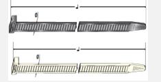 4621570 KABLO BAĞI CIRT KELEPÇE 7.8 X 450 MM PK 100 AD SİYAH