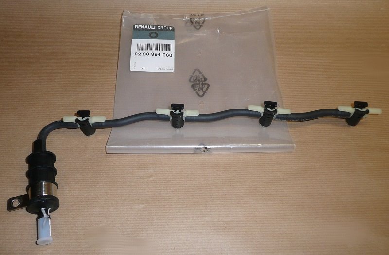 YAKIT RAMPASI ENJEKTÖR GERİ DÖNÜŞ BORUSU LGN III-LATITUDE-KOLEOS 2.0 DCİ M9R 8200894668-8200417884-8200596291