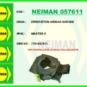 DİREKSİYON AIRBAG SARGISI MASTER II
