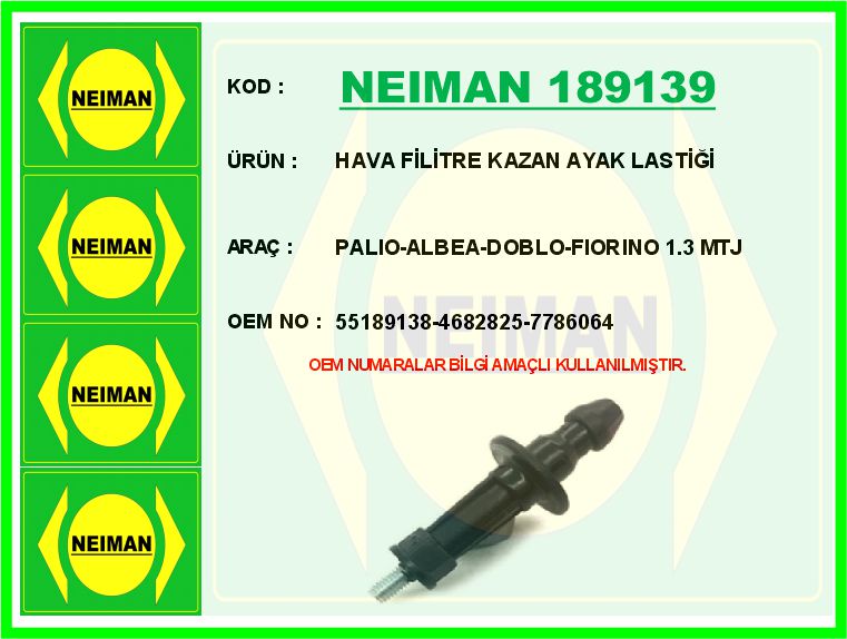 HAVA FİLTRE BAĞLANTI BRAKETİ PALIO-ALBEA-DOBLO-FIORINO 1.3 MTJ