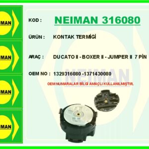 KONTAK TERMİĞİ DUCATO II - BOXER II - JUMPER II 7 PİN