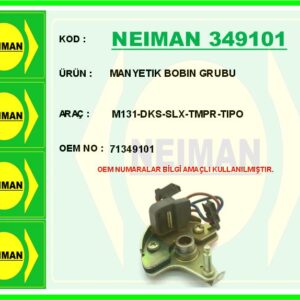 MANYETIK BOBIN GRUBU M131-DKS-SLX-TMPR-TIPO