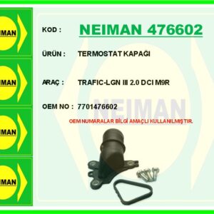 TERMOSTAT KAPAĞI TRAFIC-LGN III 2.0 DCI M9R