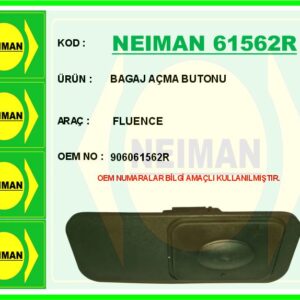 BAGAJ AÇMA BUTONU FLUENCE