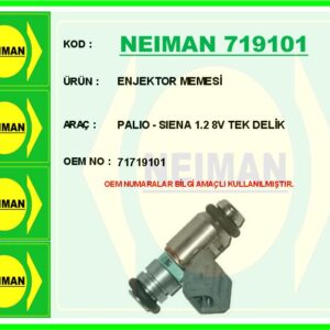 ENJEKTOR MEMESİ PALIO - SIENA 1.2 8V TEK DELİK