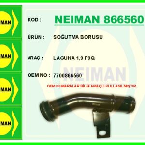 SOĞUTMA BORUSU LAGUNA1.9 F9Q