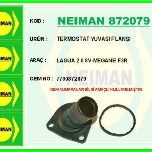 TERMOSTAT YUVASI FLANŞI LAGUA 2.0 8V-MEGANE F3R