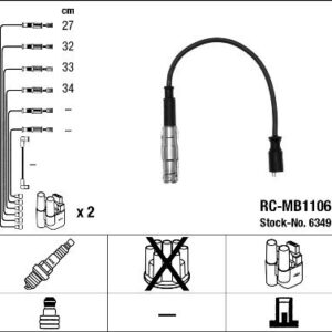 ATESLEME KABLOSU SETI MERCEDES M266 W169 W245