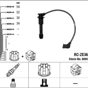 BUJİ KABLOSU MAZDA 323 LANTIS 1.8L BP DOHC BA BJ 96-  RC-ZE36