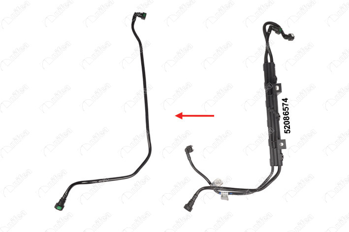 YAKIT BORUSU BRAKET HARIÇ OK ILE GÖSTERILEN HORTUM FIAT FIORINO KOMBI VAN 225 1.3 MTJ