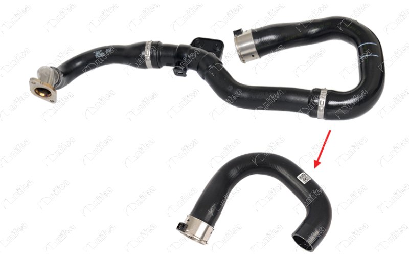 TURBO GİRİŞ BÜYÜK PARÇA HORTUMU OPEL CORSA D 1.3 DTJ 07