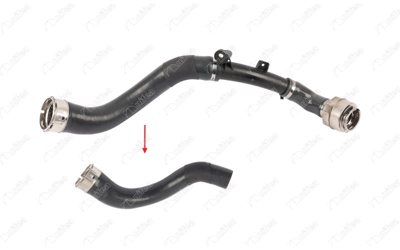 TURBO HORTUMU NISSAN QASHQAI 1.3L DIG-T HR13DDT J12 21- OK İLE GÖSTERİLEN BÜYÜK HORTUM