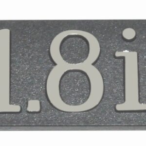 ÖN ÇAMURLUK YAZISI 1.8İ R9-19