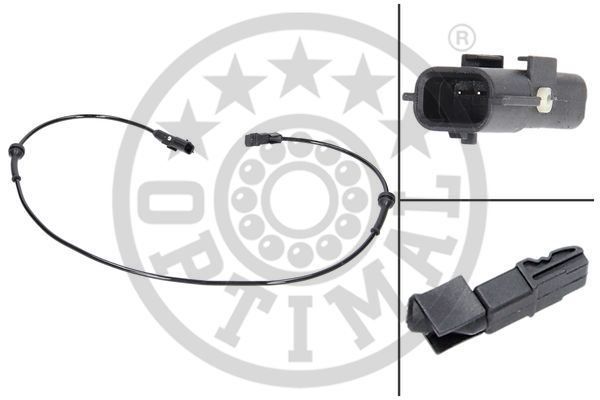 ABS SENSÖRÜ ARKA GRAND SCENIC II 2004 MEGANE II 2002 SCENIC II 2003