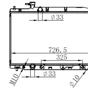 RADYATÖR BRAZİNG CRV 07   400x726x16