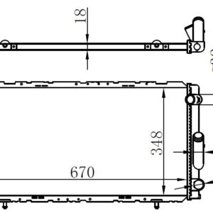 RADYATÖR BRAZİNG R21-CNCRD-MNGR-OPT AC MEK 667x355x18