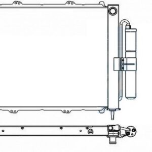 RADYATÖR KONDENSER KNG 1.9 DCİ 03   MEK AC 510x382x18 16
