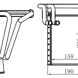 KALORİFER BRAZİNG HEATER 158X216.5X26 ELANTRA 1.6CRDİ/1.6İ - İ30 / CEED 2010 77652