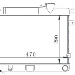RADYATÖR M131 EM-YM 470x292x34 3 SIRA SÜPER
