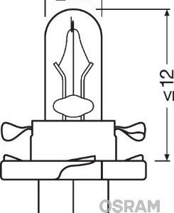 AMPUL 12V 1.5W PLS SOKETLI GOSTERGE - BEJ -