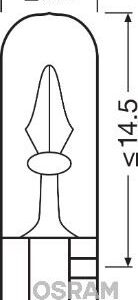 AMPUL 24V 1.2W B8.5D KÜÇÜK DİPSİZ GÖSTERGE DUYSUZ