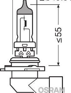AMPUL 12V HB4 9006 51W P22d