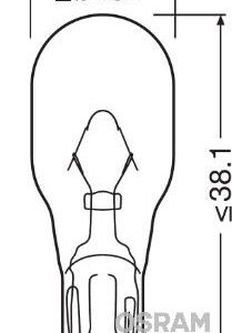 AMPUL W16W STOP DİPSİZ - SARI -