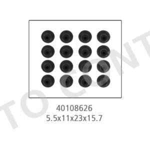 SUBAP LASTİĞİ 16 adet CLIO II-KNG-TWINGO I 1.2 16V 01   5.5x11x23x15.7mm D4D700-720-D4F702-704