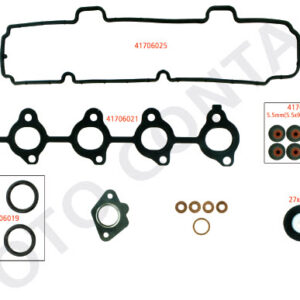 ÜST TAKIM CONTASI P107-P206-P307-BIPPER-NEMO-FIESTA-FUSION 1.4HDI DV4 TEFLON KEÇELİ SKC SİZ