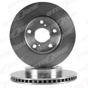 ÖN FREN DİSKİ HAVA KANALLI TOYOTA AURIS COROLLA 1.6L 1ZR-FE benzinli ZRE151 07-12 / 1.33L 1NR-FE N RE150 6 vites 10-12 275 çap X 5 bijon - Adet disk