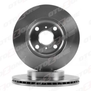 FREN DISK ON HAVA KANALLI 255-4 TOYOTA YARIS 02/10 1.3-1.4 D4D
