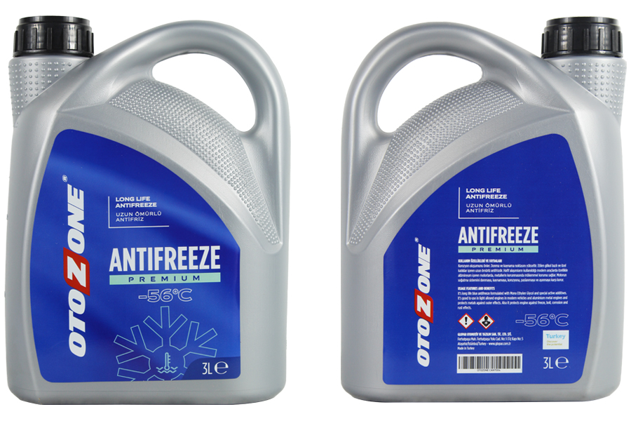 ANTİFRİZ 3 LT -56 C MAVİ Koli 6 Ad