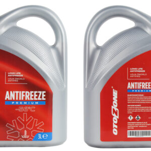 ANTİFRİZ 3 LT -56 C KIRMIZI LONG LİFE Koli 6 Ad ORGANIK