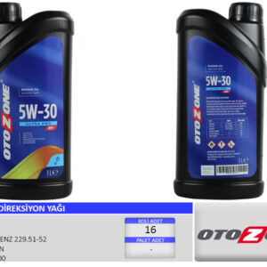 MOTOR YAĞI 5W30 1 LT ULTRA PRO PARTİKÜLLÜ-DPF TAM SENTETİK API SN/CF