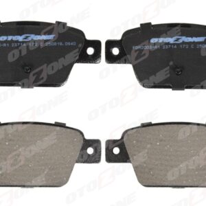 ARKA FREN BALATASI FIAT STILO 02  LINEA 07  BRAVO II 07 14 ALFA ROMEO MİTO 08  MULTIPLA 99  klipsli